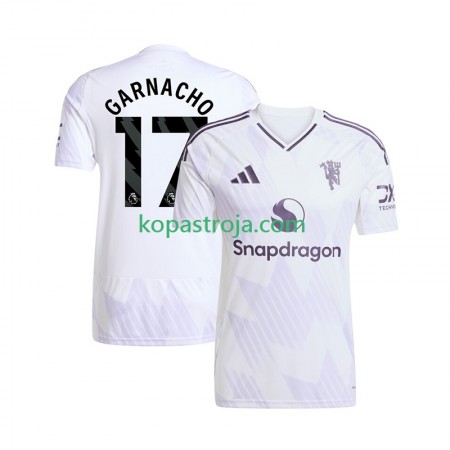 Billiga Fotbollströjor Manchester United Alejandro Garnacho 17 Borta tröja 2025/26 Kortärmad